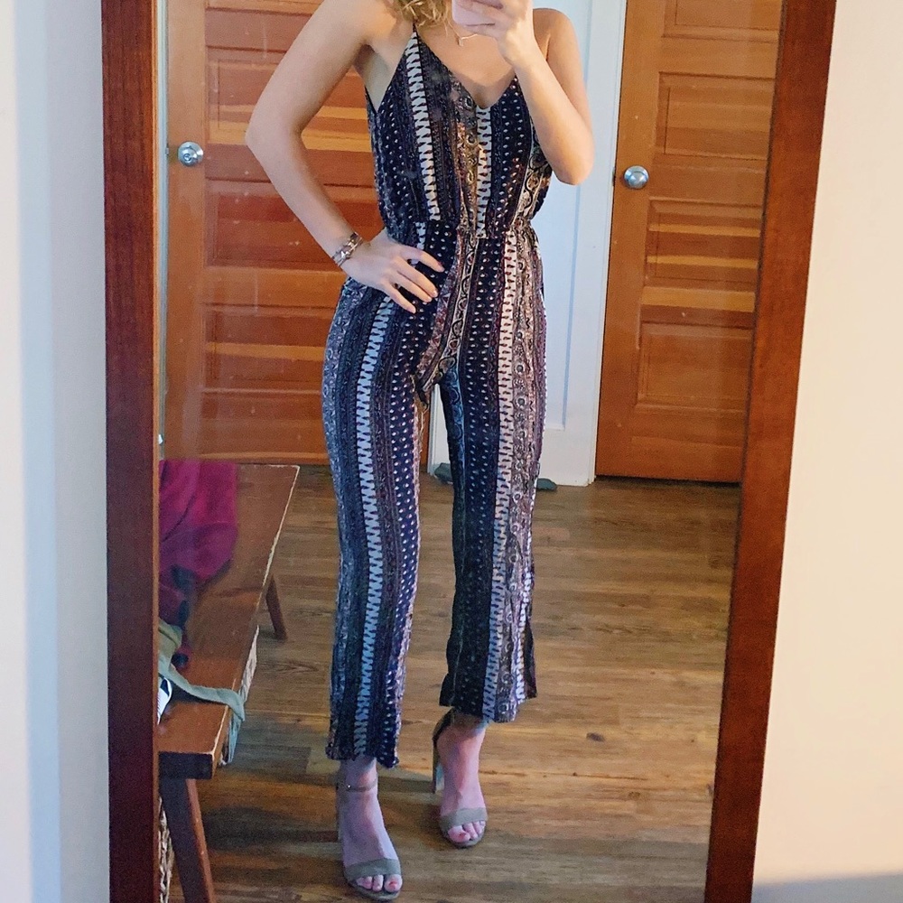 Jumpsuit W/ Fun Pattern!